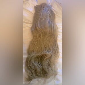 613# Blonde Extensions 12pcs Clip in, sew in, tape in. NEW